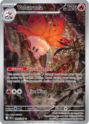 Volcarona 100/086 - SV Black Bolt Holofoil - for just $22.68! 