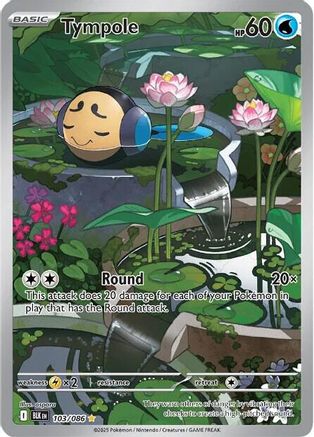 Tympole 103/086 - SV Black Bolt Holofoil - for just $4.03! 