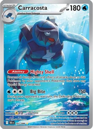 Carracosta 107/086 - SV Black Bolt Holofoil - for just $2.97! 