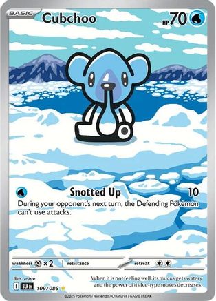 Cubchoo 109/086 - SV Black Bolt Holofoil - for just $9.50! 