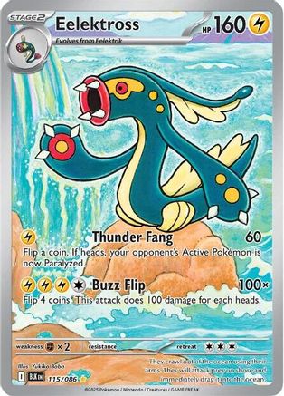 Eelektross 115/086 - SV Black Bolt Holofoil - for just $10.70! 