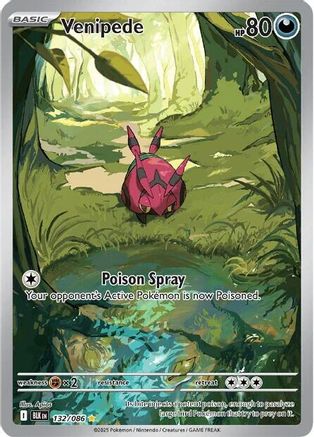 Venipede 132/086 - SV Black Bolt Holofoil - for just $3.68! 