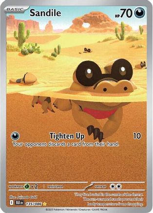 Sandile 135/086 - SV Black Bolt Holofoil - for just $2.66! 