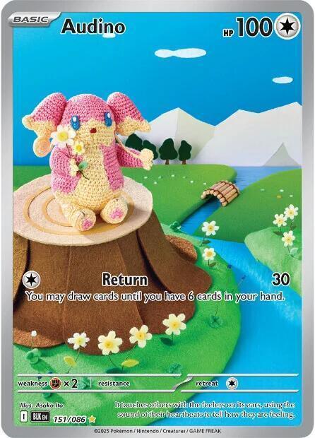 Audino (151/086) [Scarlet & Violet: Black Bolt] - for just $16.75! 