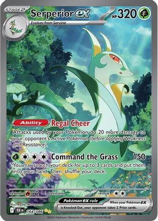 Serperior ex 164/086 - SV Black Bolt Holofoil - for just $28.05! 