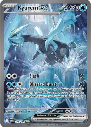 Kyurem ex 165/086 - SV Black Bolt Holofoil - for just $35.50! 