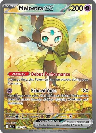 Meloetta ex 167/086 - SV Black Bolt Holofoil - for just $20.03! 