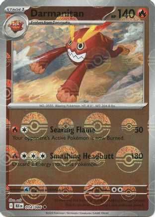 Darmanitan (Poke Ball Pattern) 014/086 - SV Black Bolt - Holofoil - for just $0.35! 