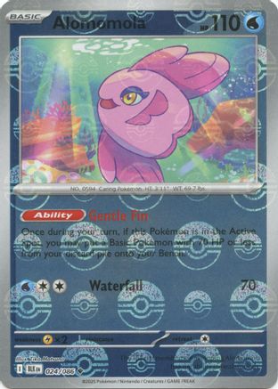 Alomomola (Poke Ball Pattern) 024/086 - SV Black Bolt - Holofoil - for just $0.20! 