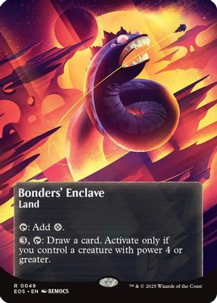 Bonders' Enclave (0046) (Borderless) (EOS-049) - Edge of Eternities: Stellar Sights - for just $0.61! 