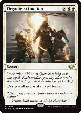 Organic Extinction (EOC-066) - Commander: Edge of Eternities - for just $0.10! 