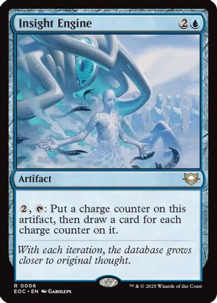 Insight Engine (EOC-006) - Commander: Edge of Eternities - for just $0.35! 