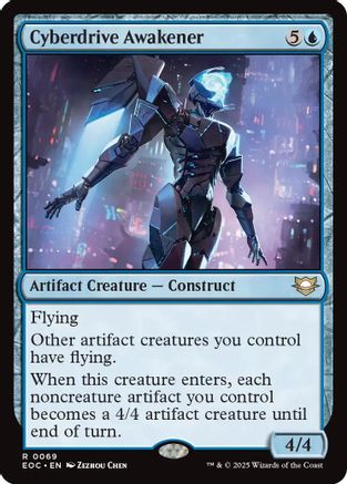 Cyberdrive Awakener (EOC-069) - Commander: Edge of Eternities - for just $0.58! 