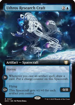 Uthros Research Craft (Extended Art) (EOC-027) - Commander: Edge of Eternities - for just $0.91! 