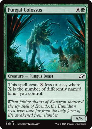 Fungal Colossus (EOE-184) - Edge of Eternities - for just $0.02! 