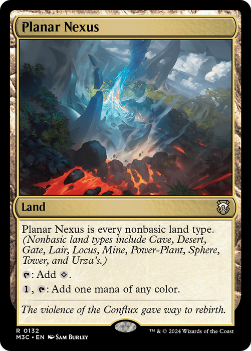 Planar Nexus (M3C-132) - Modern Horizons 3 Commander - for just $0.85! 