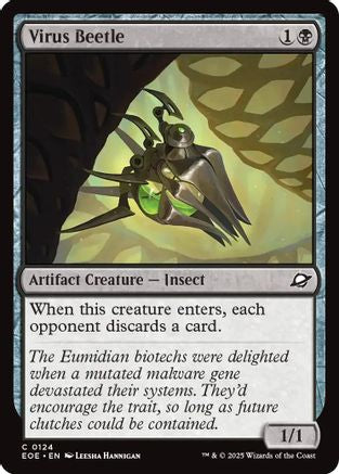 Virus Beetle (EOE-124) - Edge of Eternities Foil - for just $0.07! 