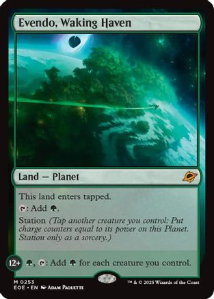 Evendo, Waking Haven (EOE-253) - Edge of Eternities Foil - for just $5.08! 