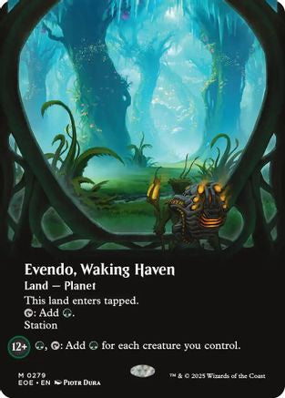 Evendo, Waking Haven (Borderless) (EOE-279) - Edge of Eternities Foil - for just $6.56! 