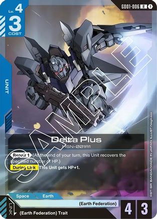 Delta Plus (GD01-006) - Newtype Rising Holofoil - for just $0.17! 