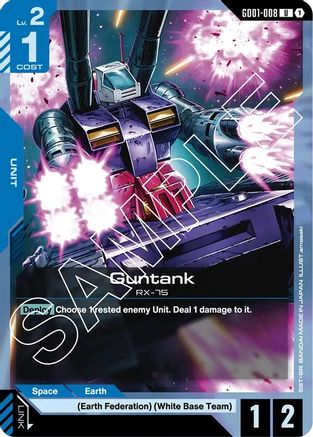 Guntank (GD01-008) - Newtype Rising - for just $0.44! 