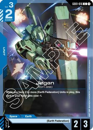 Jegan (GD01-016) - Newtype Rising - for just $0.02! 