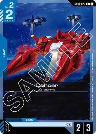Cancer (GD01-022) - Newtype Rising - for just $0.02! 