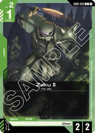 Zaku II (GD01-035) - Newtype Rising - for just $0.11! 