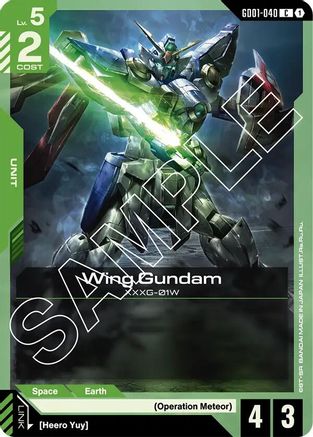 Wing Gundam (GD01-040) (GD01-040) - Newtype Rising - for just $0.02! 
