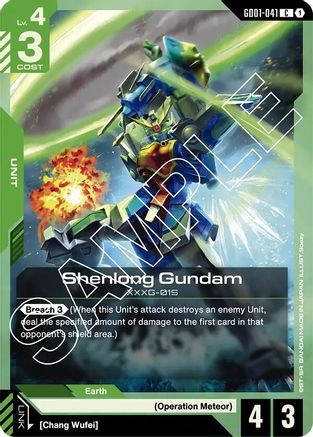 Shenlong Gundam (GD01-041) (GD01-041) - Newtype Rising - for just $0.03! 
