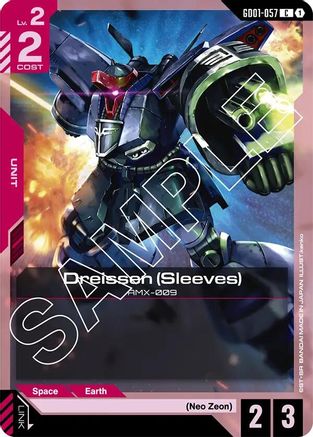 Dreissen (Sleeves) (GD01-057) - Newtype Rising - for just $0.02! 