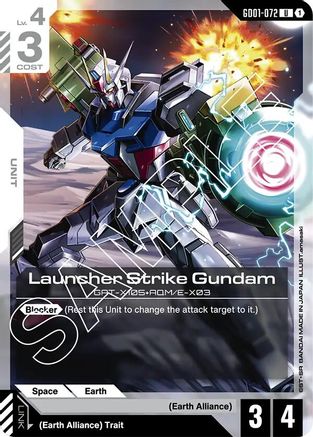 Launcher Strike Gundam (GD01-072) - Newtype Rising - for just $0.04! 