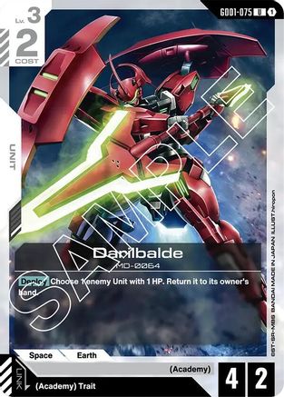 Darilbalde (GD01-075) - Newtype Rising - for just $0.03! 
