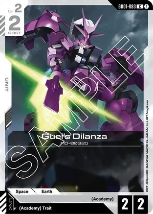 Guel's Dilanza (GD01-083) - Newtype Rising - for just $0.03! 