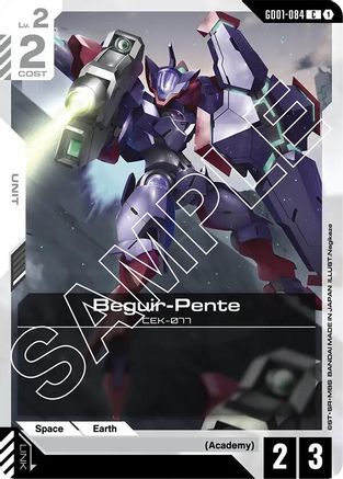 Beguir-Pente (GD01-084) - Newtype Rising - for just $0.02! 