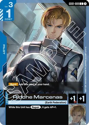 Riddhe Marcenas (GD01-089) - Newtype Rising - for just $0.03! 
