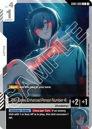 Elan Ceres (Enhanced Person Number 4) (GD01-098) - Newtype Rising - for just $0.03! 