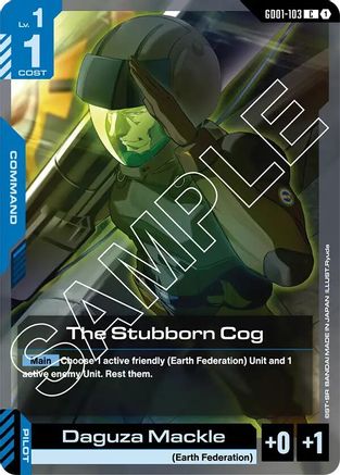 The Stubborn Cog (GD01-103) - Newtype Rising - for just $0.02! 