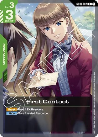 First Contact (GD01-107) - Newtype Rising - for just $0.05! 