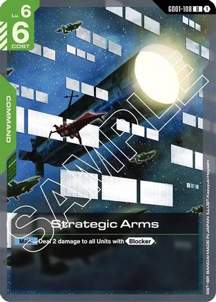 Strategic Arms (GD01-108) - Newtype Rising - for just $0.03! 