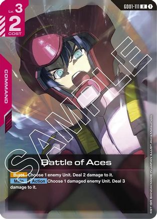 Battle of Aces (GD01-111) - Newtype Rising Holofoil - for just $1.62! 