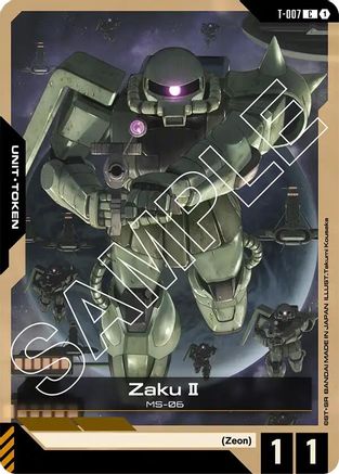 Zaku II (T-007) Token (T-007) - Newtype Rising - for just $0.04! 