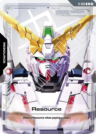 Resource (R-003) (R-003) - Newtype Rising - for just $0.05! 