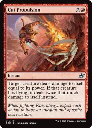 Cut Propulsion (EOE-130) - Edge of Eternities - for just $0.04! 