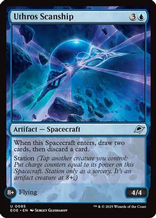 Uthros Scanship (EOE-085) - Edge of Eternities Foil - for just $0.04! 