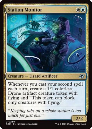 Station Monitor (EOE-230) - Edge of Eternities Foil - for just $0.06! 