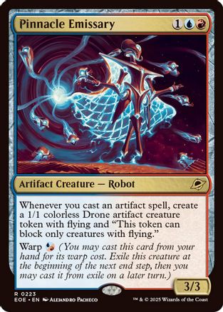 Pinnacle Emissary (EOE-223) - Edge of Eternities Foil - for just $0.78! 