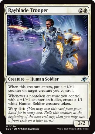 Rayblade Trooper (EOE-030) - Edge of Eternities - for just $0.04! 