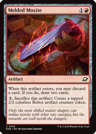 Melded Moxite (EOE-143) - Edge of Eternities Foil - for just $0.10! 