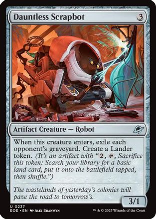 Dauntless Scrapbot (EOE-237) - Edge of Eternities Foil - for just $0.12! 